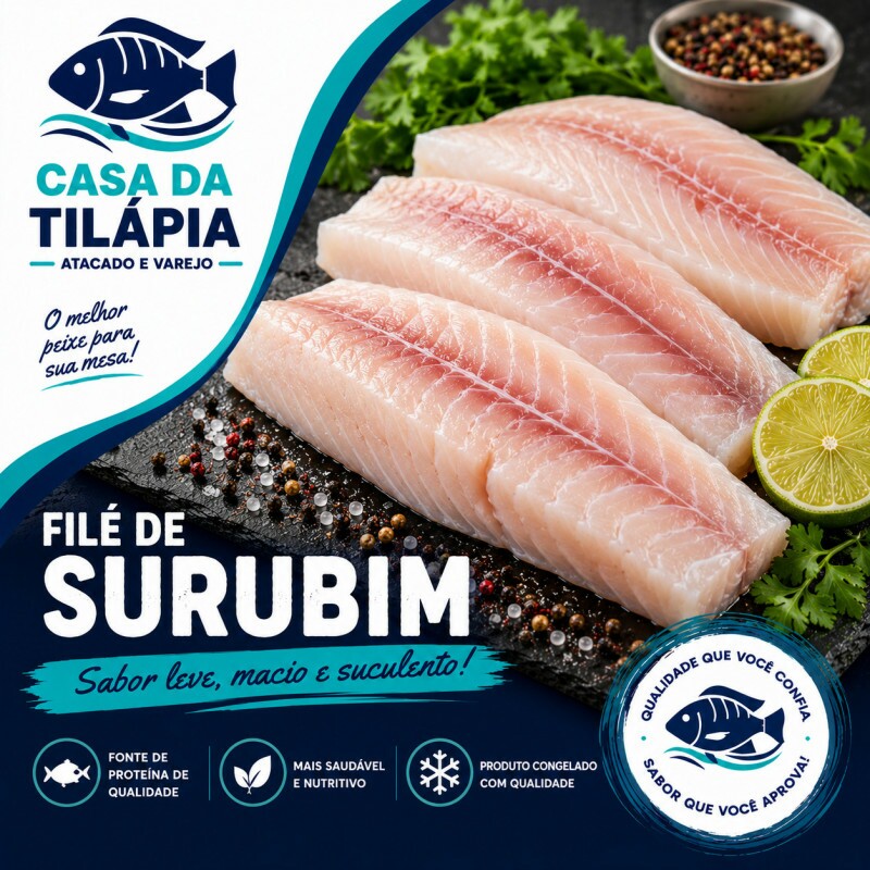 FILÉ DE SURUBIM 01 Kg FILÉ DE SURUBIM 01 Kg