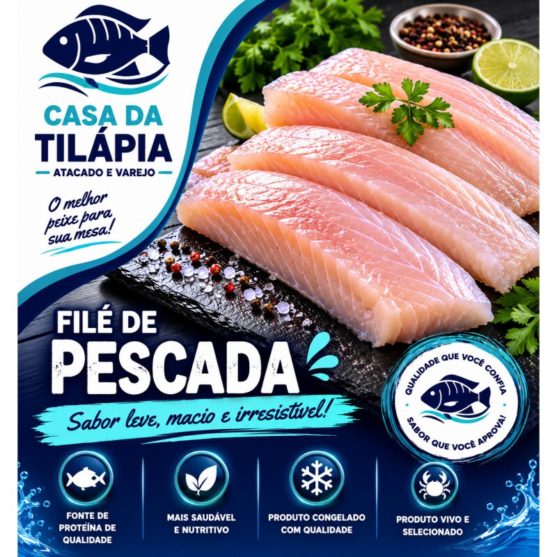 FILÉ DE PESCADA 01 Kg