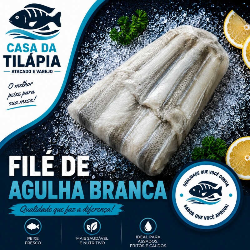 FILÉ DE AGULHA BRANCA 01 Kg