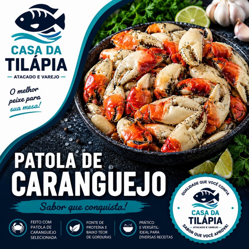 PATOLA DE CARANGUEJO  01 Kg
