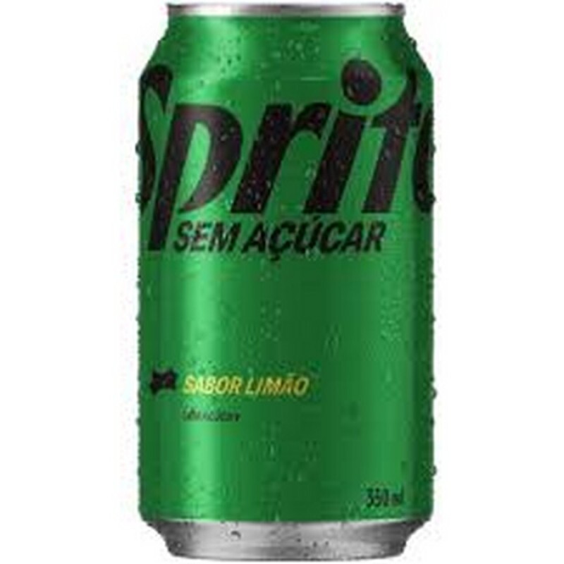 REFRIGERANTE SPRITE LIMÃO S/ ACUCAR LT 350ML