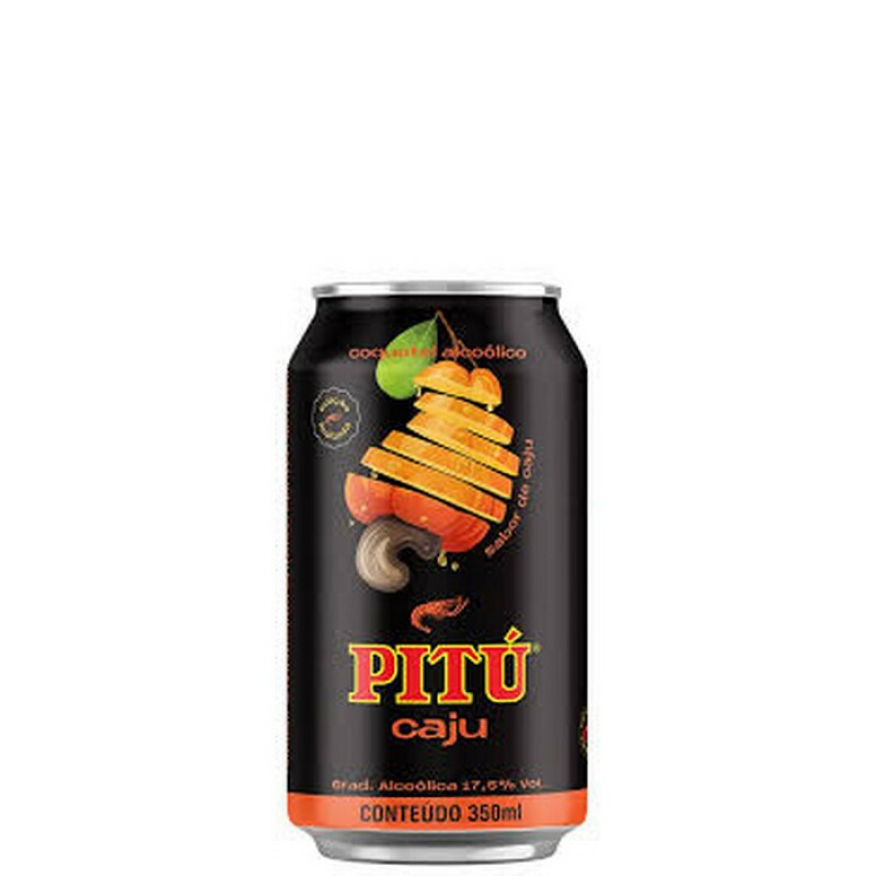 CACHAÇA PITÚ CAJU LT 350ML