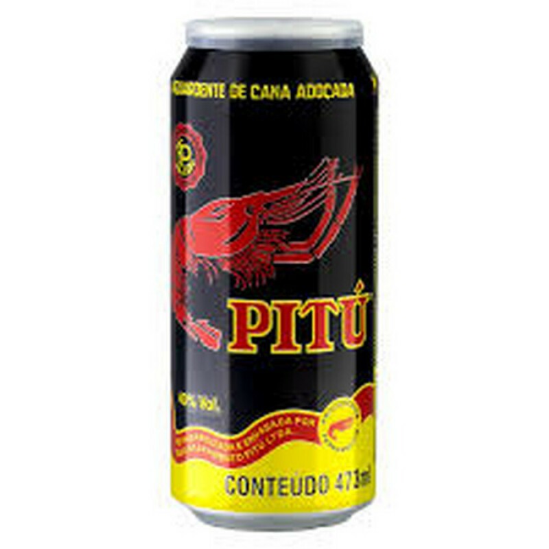 CACHAÇA PITÚ LT 473ML