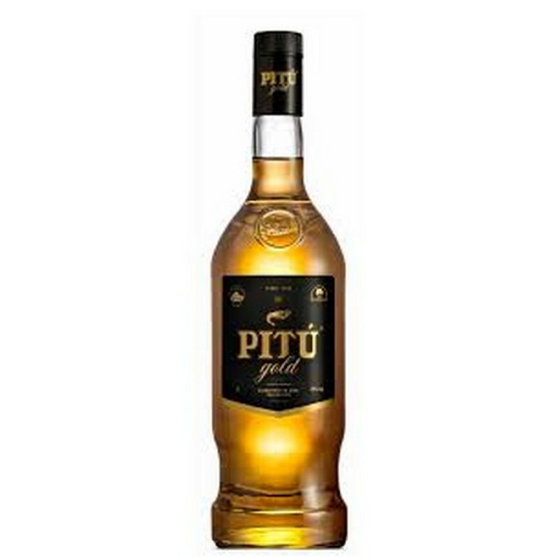 CACHAÇA PITÚ GOLD 01L