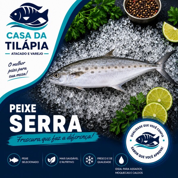PEIXE SERRA INTEIRO 01 KG