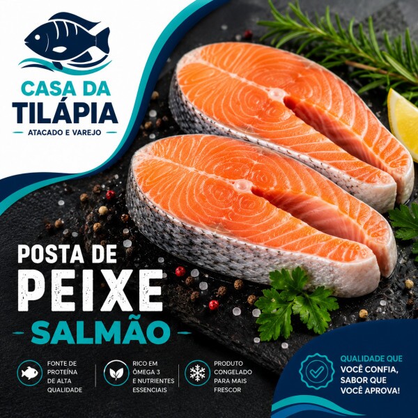 POSTA PEIXE SALMÃO POSTA PEIXE SALMÃO