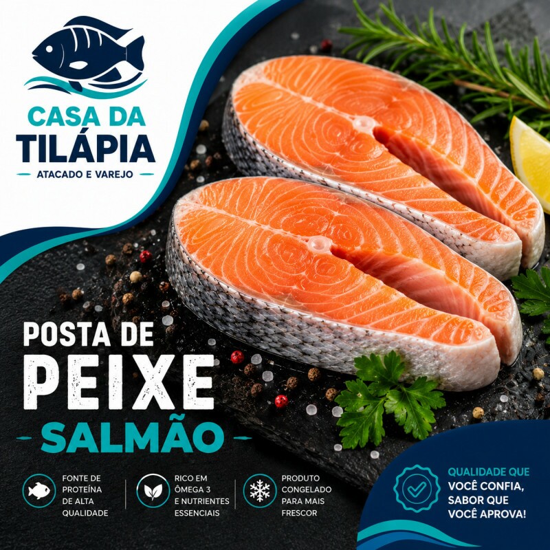 POSTA PEIXE SALMÃO POSTA PEIXE SALMÃO