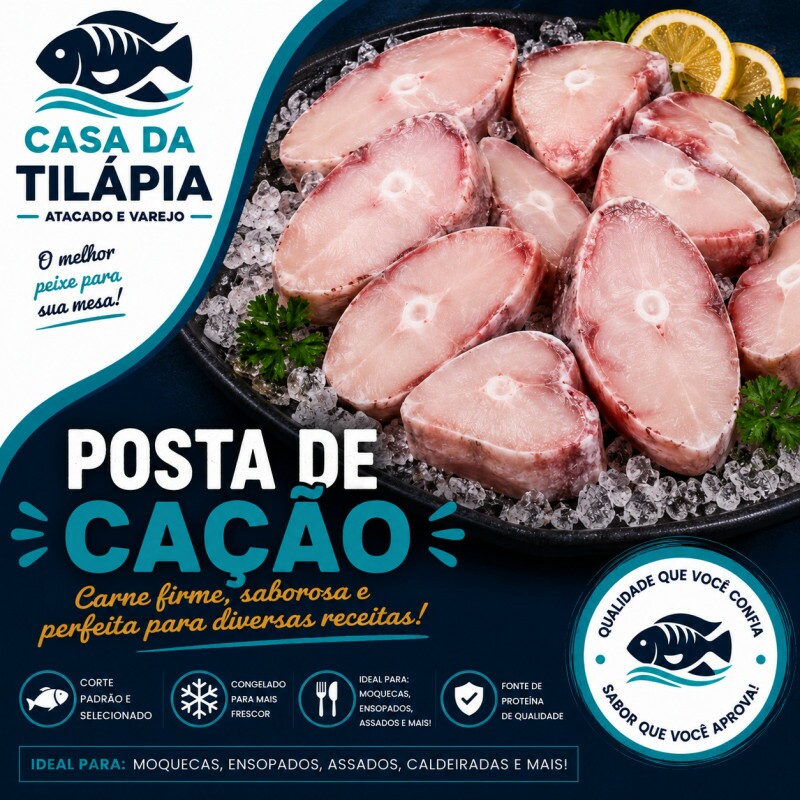POSTA PEIXE CAÇÃO 01 KG
