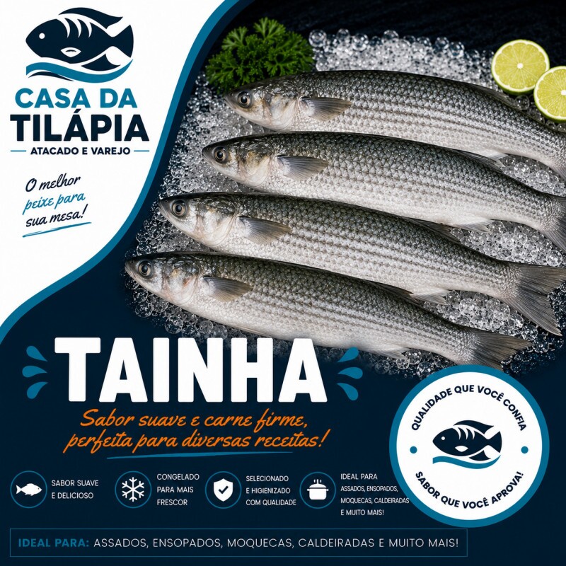 PEIXE TAINHA INTEIRO 01 KG PEIXE TAINHA INTEIRO 01 KG