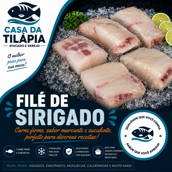 FILÉ DE SIRIGADO 01 Kg FILÉ DE SIRIGADO 01 Kg