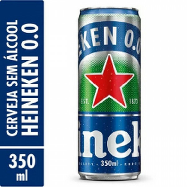 CERVEJA HEINEKEN ZERO LATA 350 ML CERVEJA HEINEKEN ZERO LATA 350 ML