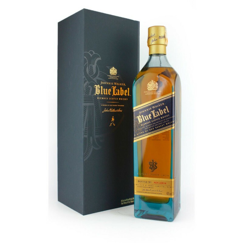 WHISKY JOHNNIE WALKER BLUE LABEL 750 ML WHISKY JOHNNIE WALKER BLUE LABEL 750 ML