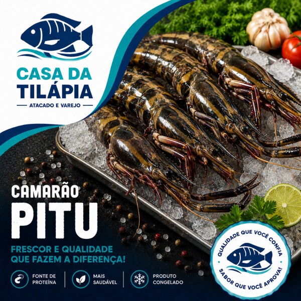 CAMARÃO PITU G 01 Kg CAMARÃO PITU G 01 Kg