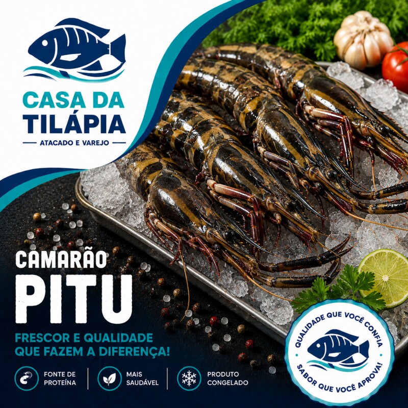 CAMARÃO PITU G 01 Kg