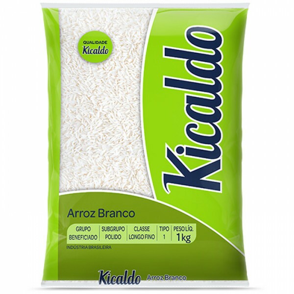 ARROZ BRANCO KICALDO 01 KG ARROZ BRANCO KICALDO 01 KG