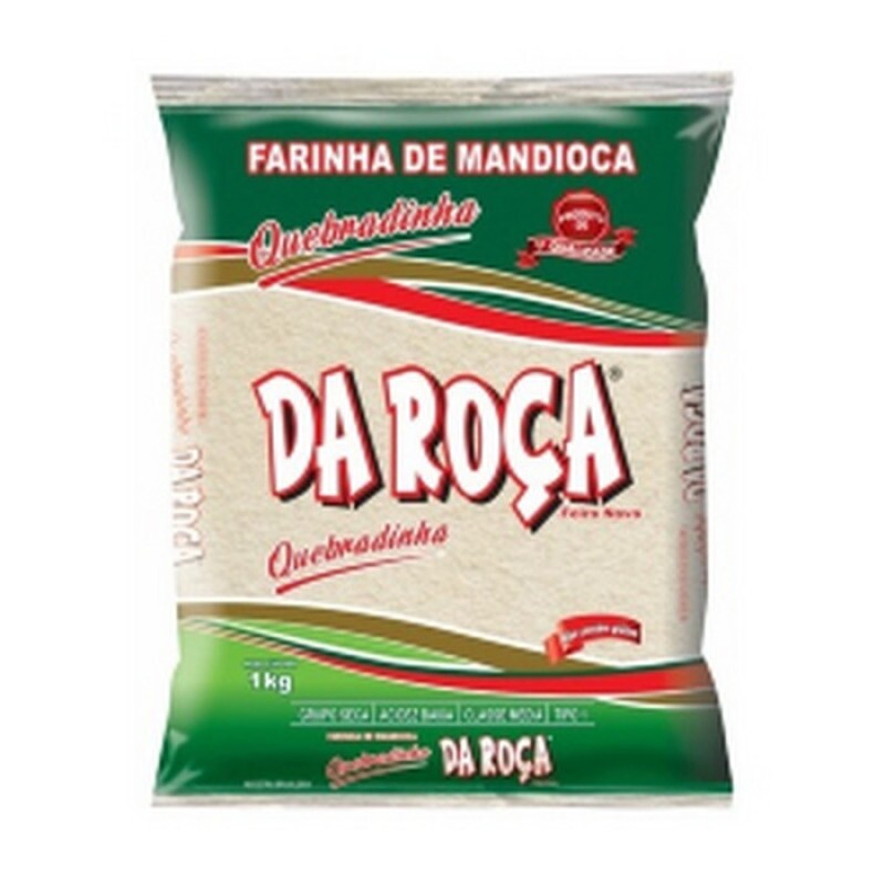 FARINHA DE MANDIOCA DA ROÇA 01 KG FARINHA DE MANDIOCA DA ROÇA 01 KG