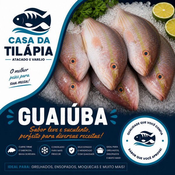 PEIXE GUAIÚBA INTEIRO 01 KG PEIXE GUAIÚBA INTEIRO 01 KG